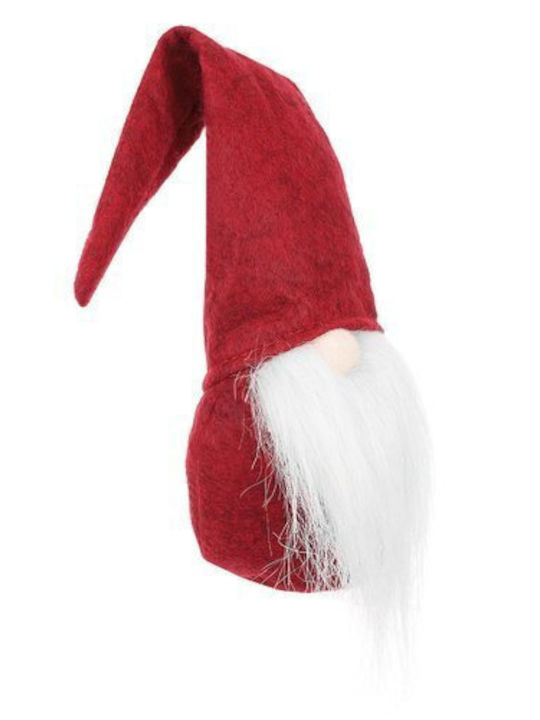 Iso Trade Weihnachtliche Kunststoff Figur Zwerge Rot Länge 8cm