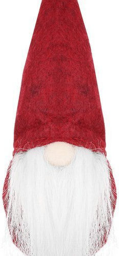 Iso Trade Weihnachtliche Kunststoff Figur Zwerge Rot Länge 8cm