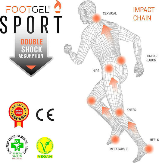 FootGel Footgel Πέλματα Μεταταρσίου 818041 2τμχ