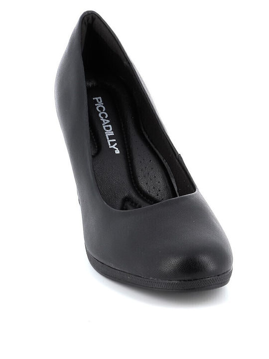 Black Heels with Strap