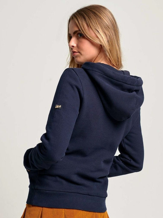 Superdry Women's Hooded Sweatshirt Blue