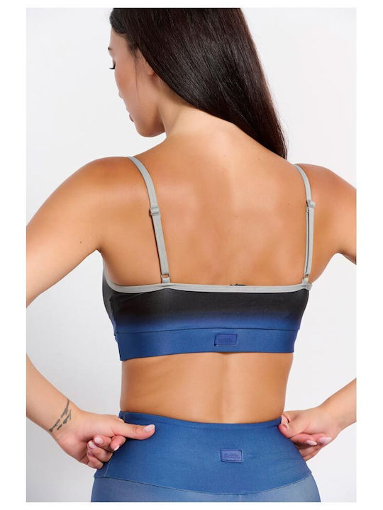 BodyTalk Women's Sports Bra without Padding Blue