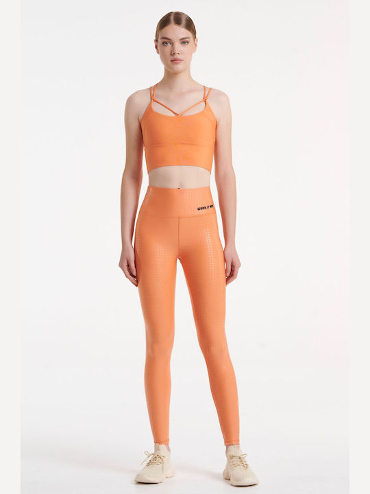 SugarFree Frauen Sport-BH Orange