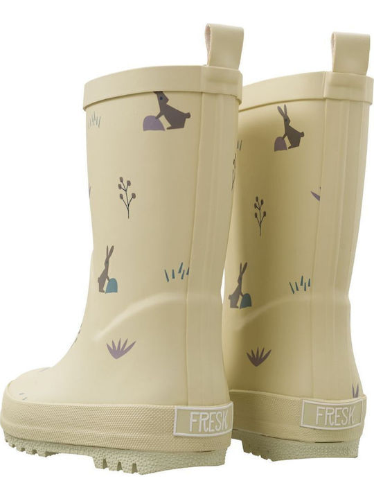 Kids Wellies Beige