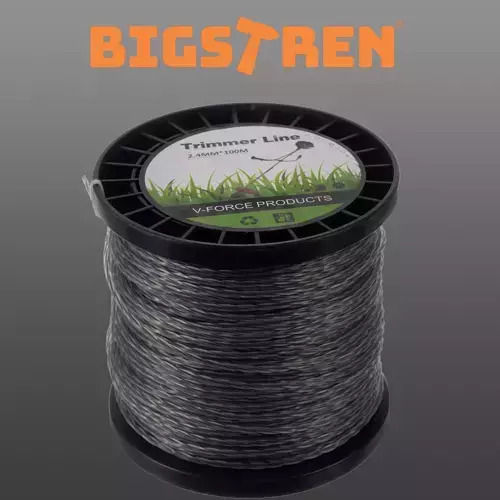 Bigstren 21073 Косачки Нишки Квадратни Дължина 100м И Дебелина 2.4мм