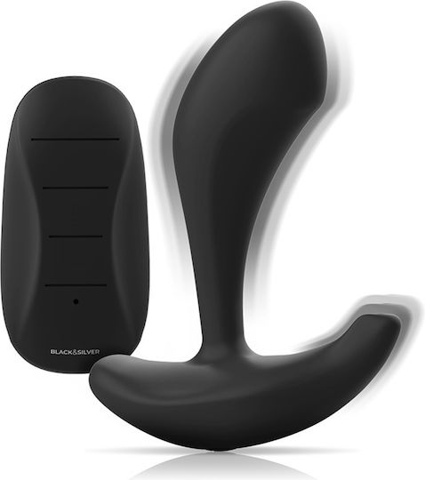 Dream Love Dop Anal cu Funcție Wireless și Vibrație Neagră