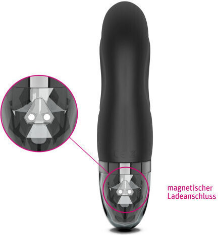 Mystim E-stim Δονητής Rabbit 16cm Μαύρος