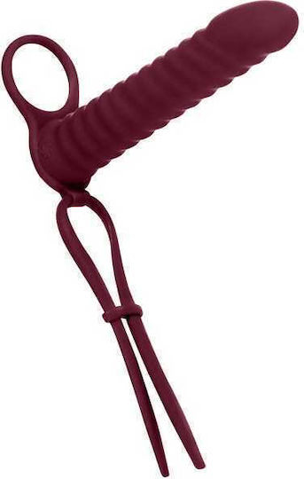 Lola Games με Διπλό Dildo σε Κόκκινο Χρώμα