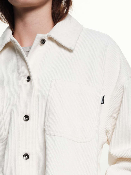 Γυναικείο Λευκό Overshirt