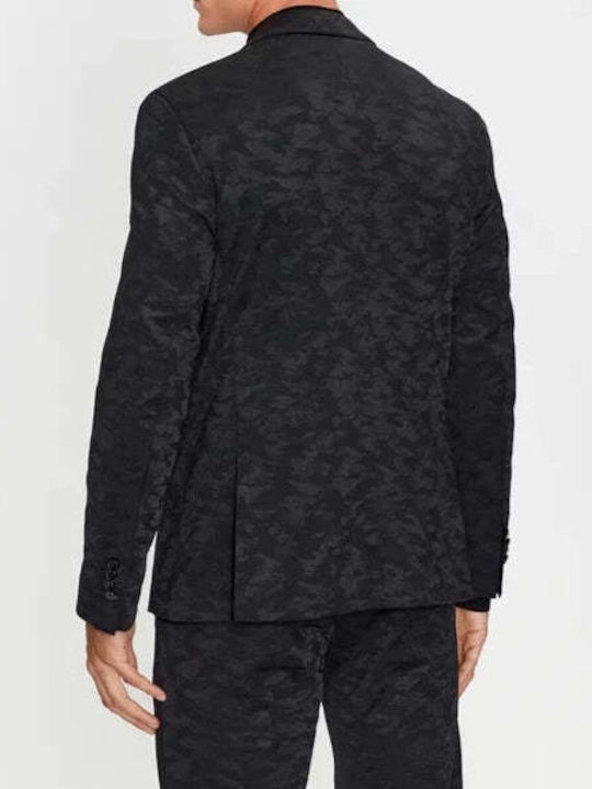 Men's Suit Jacket Regular Fit Black