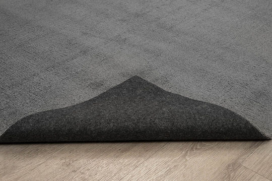 Newplan Velvet Teppich 100 Grau Breite 80cm Zuschnitt nach Maß