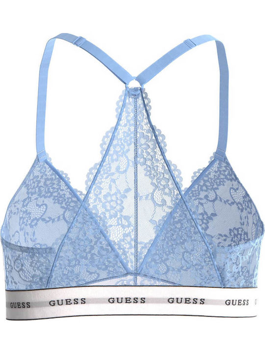 Guess Women's Bralette Bra Blue