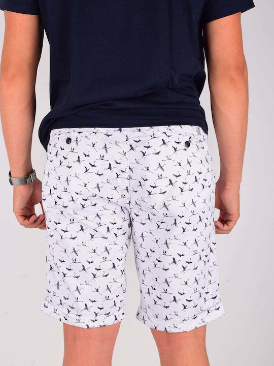 DSTREZZED SHORTS WITH SIDE POCKETS CHINO FLAMINGO ALL OVER PRINT REGULAR LINE DST515071 118.100