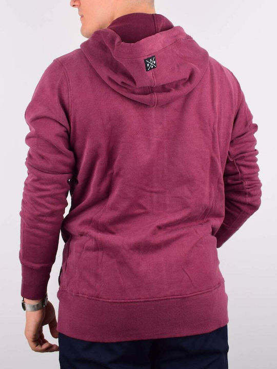 VITTORIO PULLOVER JACKE F18-05.BORDEAUX