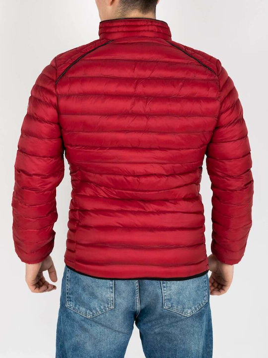 RITCHIE JEANS JACKET QUILTED SHORT 38-ZABROK HERMES W19.RED