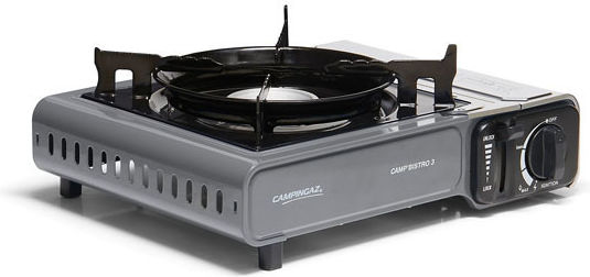 Smart Kemper Tragbarer Gaskocher mit automatischer Zündung für Kartusche 300gr
