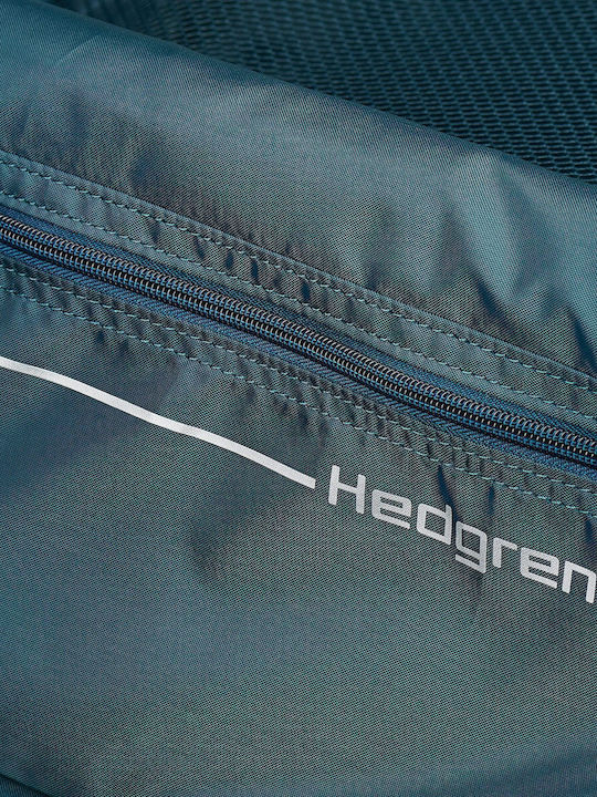Hedgren HLNO01MEX Μεσαία Βαλίτσα Ταξιδίου Σκληρή Μαύρη με 4 Ρόδες Ύψους 66εκ.