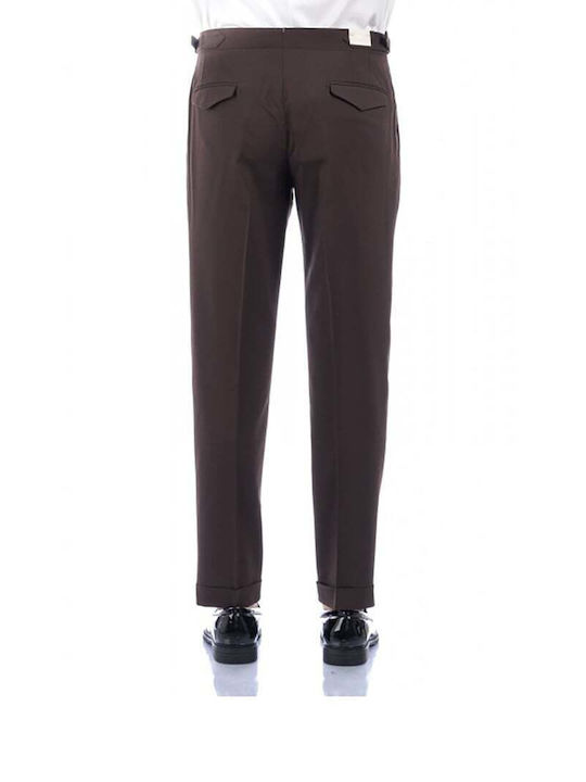 BRIGLIA BROWN TROUSERS QUARTIERIS 323082.00156