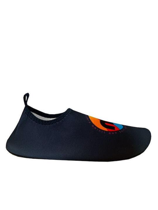 Water Aqua Socks Navy Μπλε