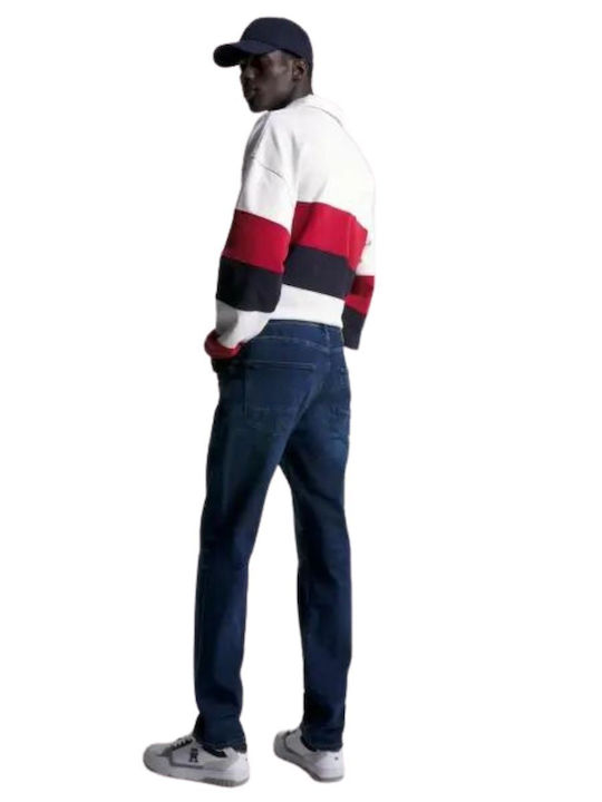 Tommy Hilfiger Herren Jeanshose in Gerader Linie Blau