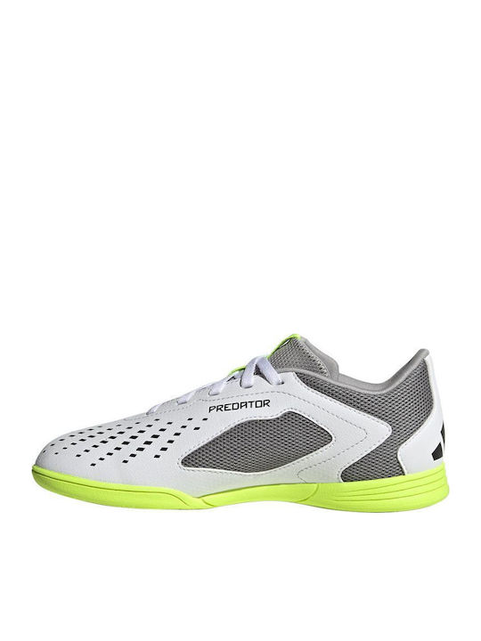 Predator Accuracy.4 Kids Indoor Soccer Shoes White