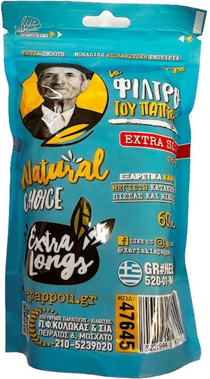 Tou Pappou Natural Choice Rolling Filter Tips Raw