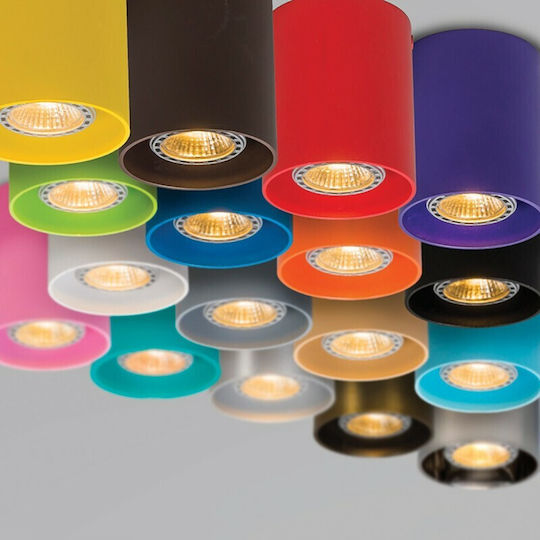 VK Lighting VK/03002/DB Μονό Σποτ με Ντουί GU10 σε Μπλε Χρώμα