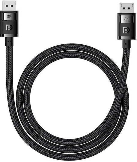 Baseus Cable DisplayPort male - DisplayPort male 1.5m Black (B00633706111-01)