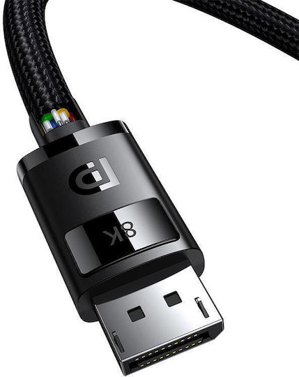 Baseus Cable DisplayPort male - DisplayPort male 5m Black (B00633706111-04)
