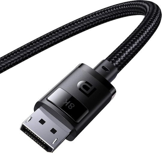 Baseus Cable DisplayPort male - DisplayPort male 2m Black (B00633706111-02)