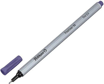 Pelikan Fineliner 96 Μαρκαδόρος Σχεδίου 0.4mm Μωβ