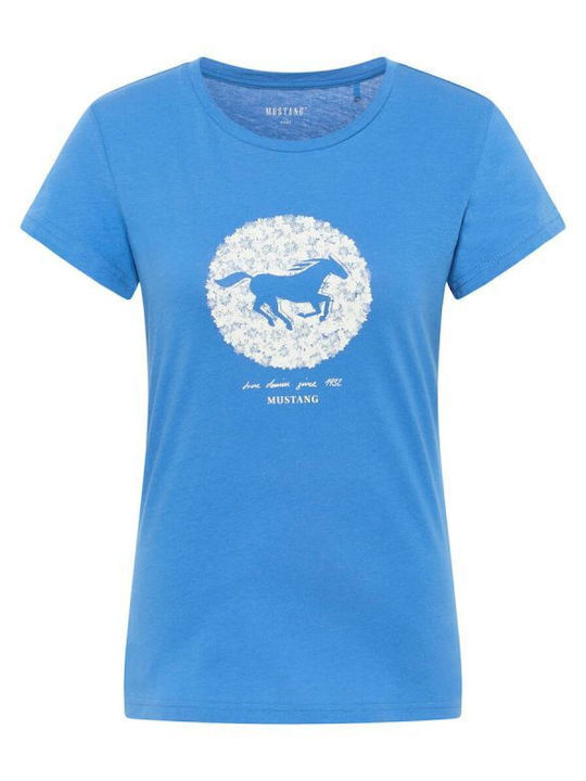 Дамски Спорт T-shirt Светлосин