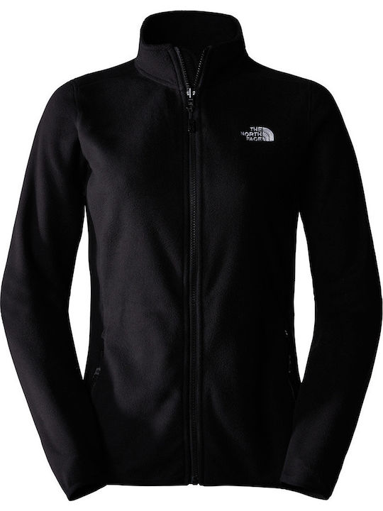 100 Glacier Women's Sweatshirt Jacket Black