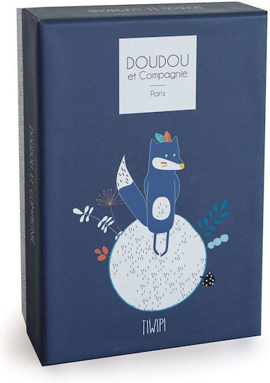 Doudou et Compagnie Babytuch Tiwipi Loup Blue