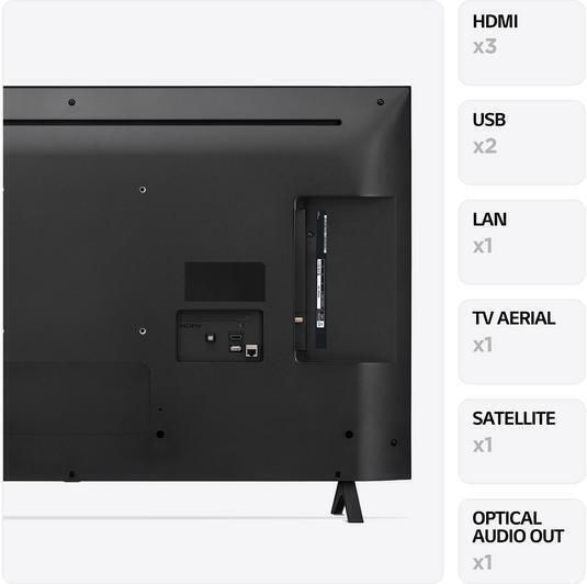 LG Smart Τηλεόραση 65" 4K UHD LED UR78 HDR (2023) 65UR78003LK