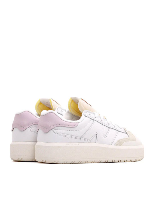 302 Flatforms Sneakers White