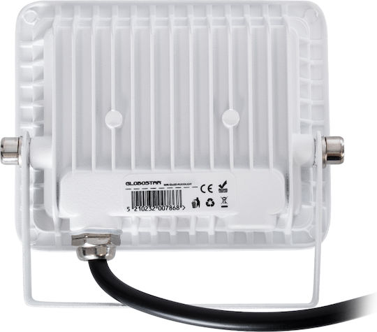 GloboStar Atlas Waterproof LED Floodlight 10W Cold White 6000K IP67