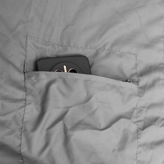 Alpin Sleeping Bag Single 3 Seasons Blue