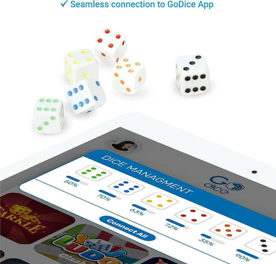 GoCube Dice Paper Multicolour 6pcs