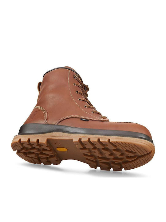 Hamilton Leder Braun Stiefel Wasserdicht