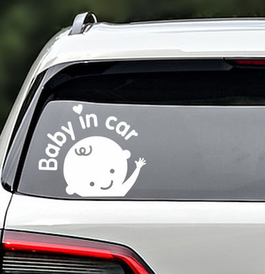 Semn Baby on Board cu Autocolant