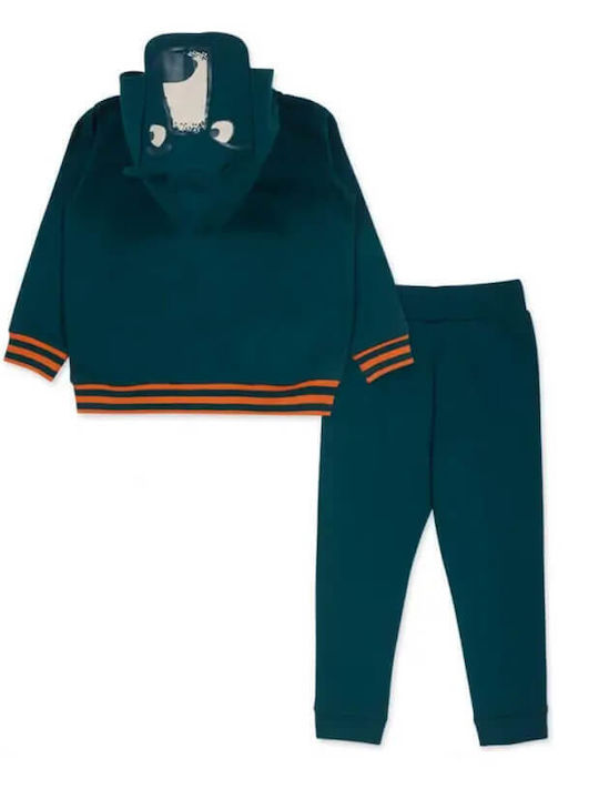 Tuc Tuc Kids Sweatpants Set Green 2pcs