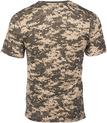 Mil-Tec Camo T-shirt in Khaki Farbe