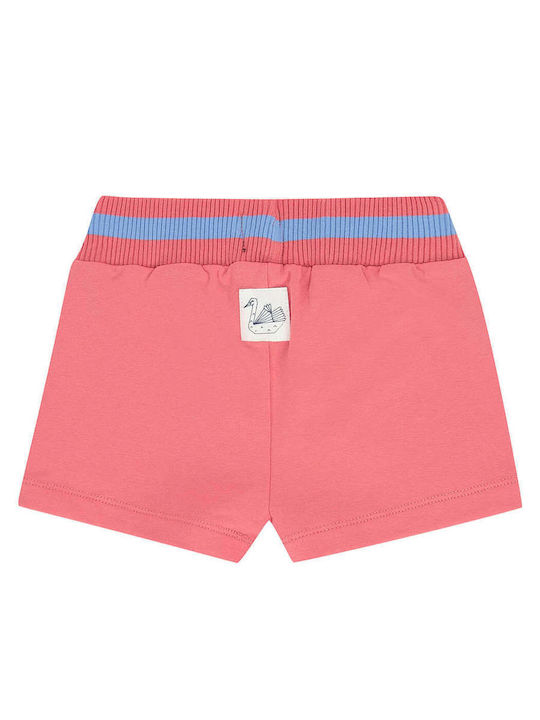 Șort/Salopetă Copii din Material Textil Roz