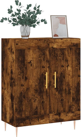 Sideboard Wooden Καπνιστή Δρυς 69.5x34x90cm