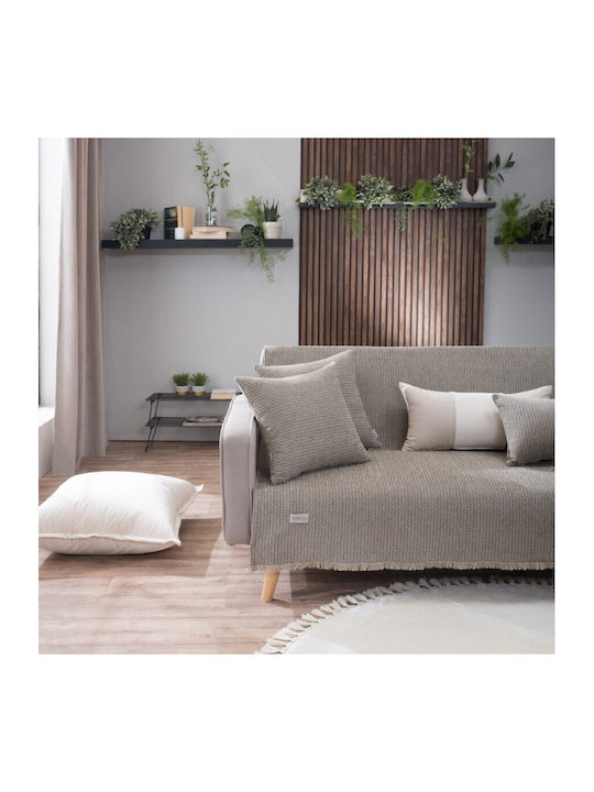 Teoran Melrose Cuvertură Pentru Canapea 2 Locuri Șenilă 180x250 cm 03