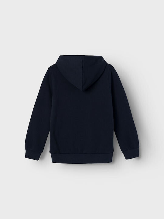 Name It Kids Sweatshirt with Hood Navy Blue