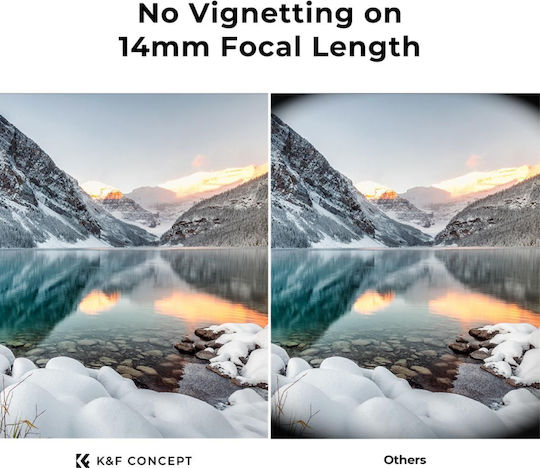K&F Concept Nano-x UV HD Lens Filter Diameter 77mm with MC Coating Multi-Coated for Camera Lenses
