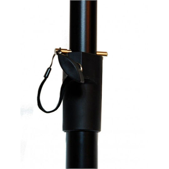 STAND4ME PA-Lautsprecher-Verbindungsrohr Höhe 134-134cm in Schwarz Farbe