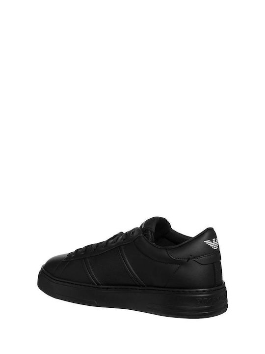 Emporio Armani Sneakers Μαύρα